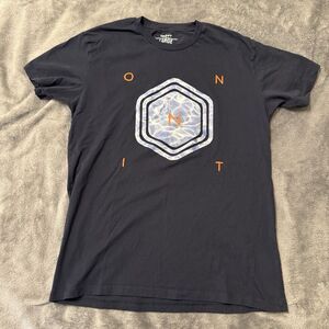 ONNIT Short Sleeve T Shirt Men's L Navy